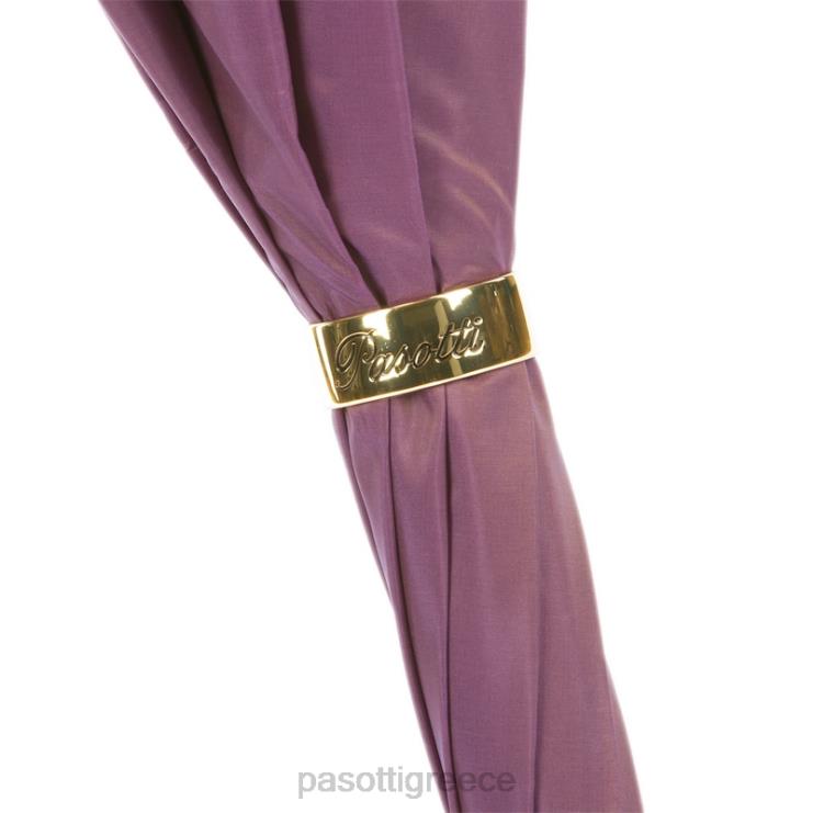 ομπρέλα | PASOTTI 189 56896-1 u14pf - μωβ ομπρέλα με εμπριμέ τριαντάφυλλα εσωτερικό διπλό ύφασμα 2N6B8373 γυναίκες